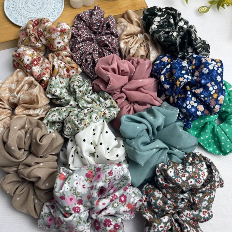 SCRUNCHIE IKAT RAMBUT CEPOL - Produk perawatan kaki dan tangan