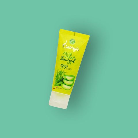 Batrisyia seaweed aloevera exlusive gel 50gr - masukkeranjang.com
