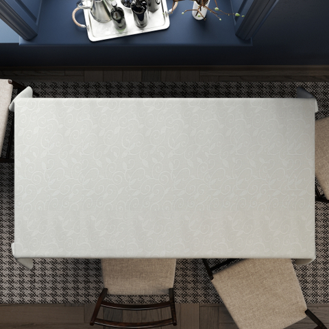 Berkah saluyu taplak alas meja makan dan ruang tamu motif embos terbaru - masukkeranjang.com