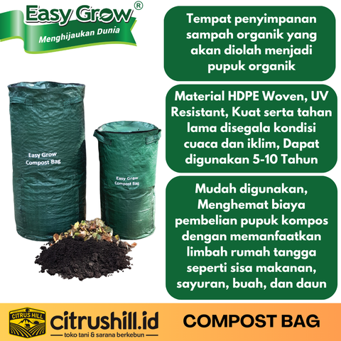 Citrushill id compost bag pot kompos - masukkeranjang.com