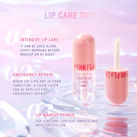 Elysia pinkflash pf l12 lip care plus lip oil - masukkeranjang.com