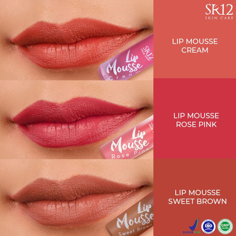Lip mousse sr12 long lasting ringan matte warna cantik tidak bikin bibir kering pecah pecah - masukkeranjang.com