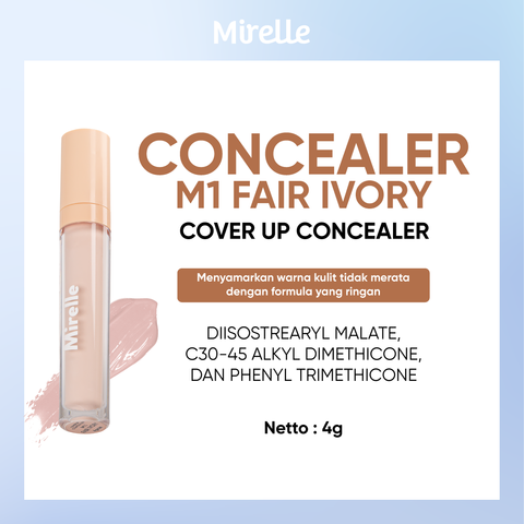 Mirelle mirelle cover up concealer - masukkeranjang.com