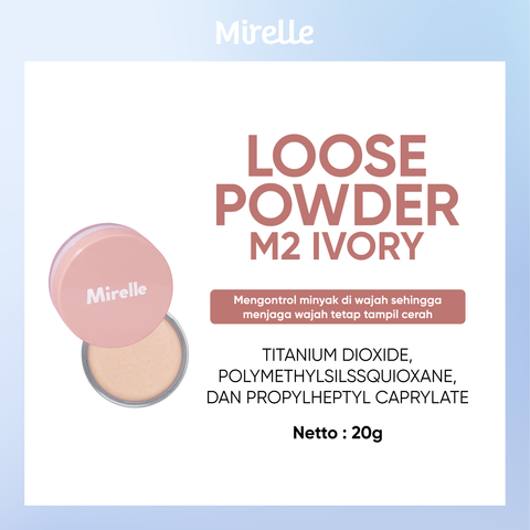Mirelle mirelle loose powder - masukkeranjang.com