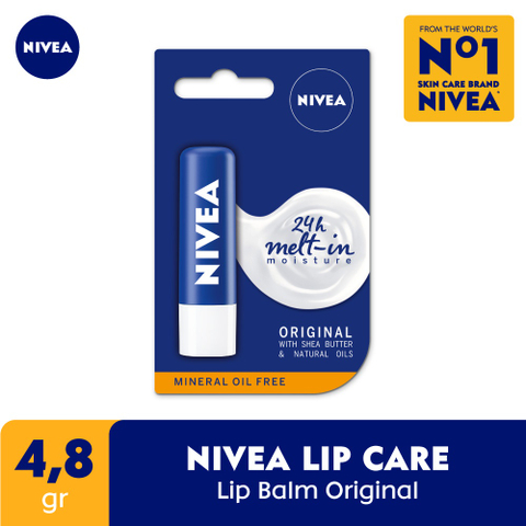Nivea nivea lip balm original essential - masukkeranjang.com