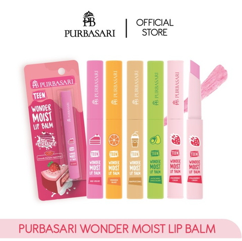 Purbasari wondermoist lipbalm - masukkeranjang.com