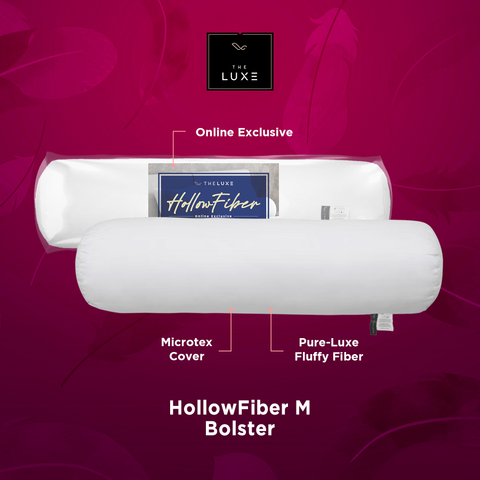 The luxe guling hollow fiber m bolster - masukkeranjang.com