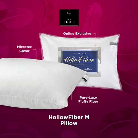 The luxe the luxe hollow fiber m pillow - masukkeranjang.com